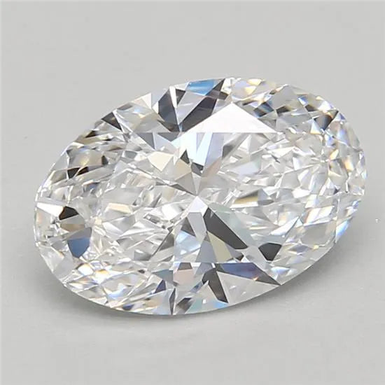 1.66ct Oval Lab Grown Diamond (Colour D, Clarity IF, GIA Certified)